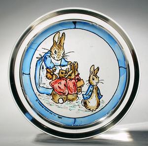 Mrs Bunny, Peter Rabbit and his sisters
